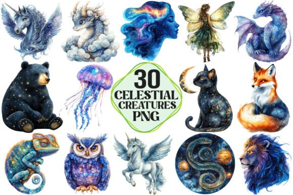 Download Celestial Fantasy Creatures - Premium Resources