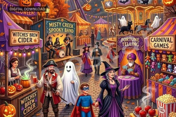 Download Happy Halloween Decor Festive Wall Art - Festive Collection
