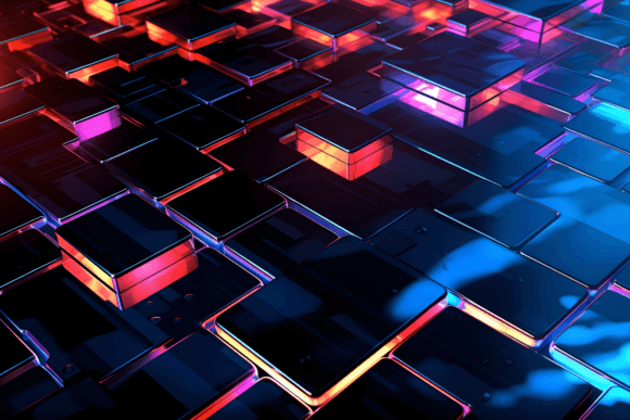 Download Gaming Desktop Background Neon Tech - Neon tech Collection
